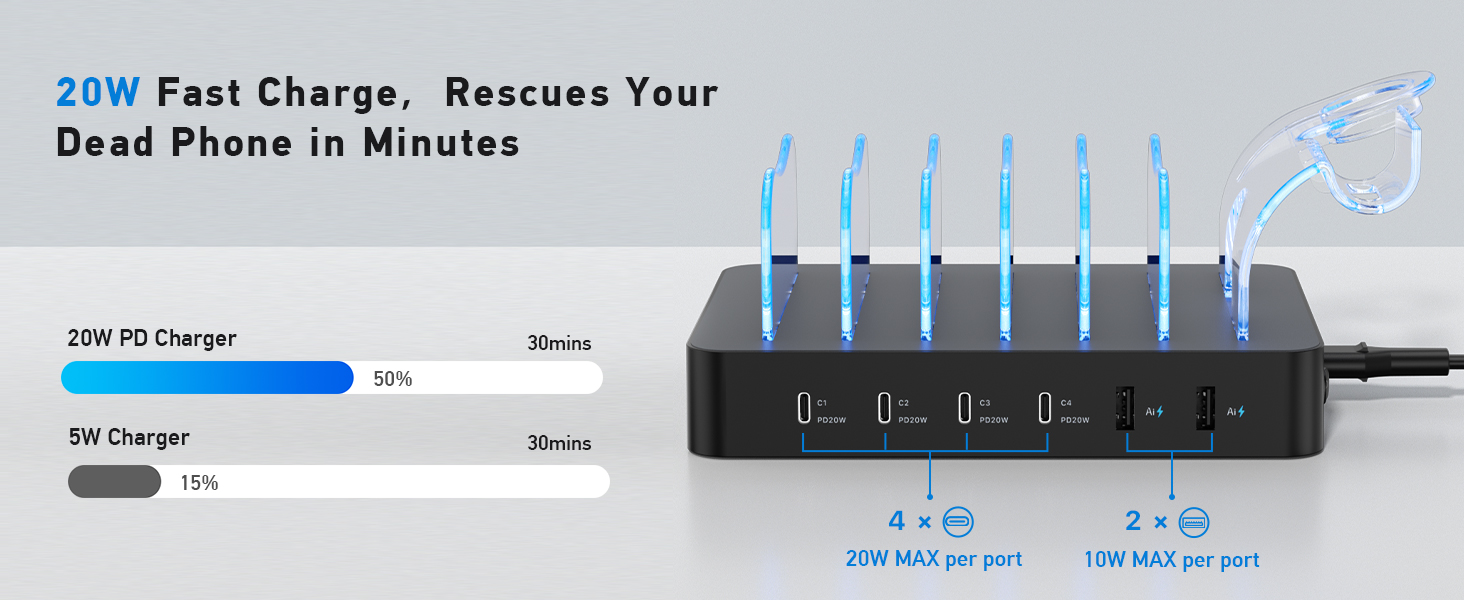 charging station for multiple devices