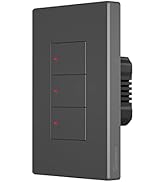SONOFF M5 Smart Light Switch Wi-Fi Wall Switch, 2.4GHz Wi-Fi Light Switch, Neutral Wire Required,...