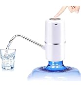 Myvision Electric Portable 5 Gallon Water Dispenser, Universal Micro USB Charging Water Bottle Pu...