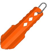 PLACHIDAY 3-in-1 Ultralight Backpacking Trowel, Durable Aluminum Shovel & Potty Tool with Ergonom...