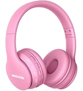 MIDOLA Kids Headphones Bluetooth 5.3 Wireless 60H Play Time Volume Limit 85/110dB Over Ear Foldab...