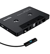 arsvita Bluetooth 5.0 Cassette to Aux Adapter for Car, Tape Audio Adapter, Hands-Free Call, Charc...