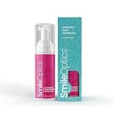 SmileOptics Strawberry Bliss Kids' Foam SmilePaste - Tooth Paste Fluoride-Free for Children, Foam...