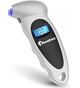 AWELTEC Digital Tire Pressure Gauge,Accurate Air Tire Gauge with Backlit LCD and Non-Slip Grip,Ma...