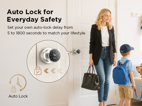 auto lock smart knob