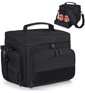Lunch Box for Men & Women, Military Lunch Bag for Men, Insulated Tactical Cooler Bag with MOLLE W...