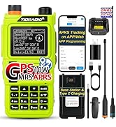 TIDRADIO TD-H9 10Watt GPS/APRS GMRS Radio Handheld, Spectrum Analysis, Web Upgrade, APP/PC Wirele...