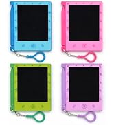 Mini LCD Writing Tablet for Kids - (Pack of 24) 4.5 Inch Colorful Doodle Board Drawing Pads - Edu...