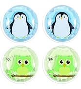 Gel Ice Pack Reusable, Cooling Eye Pads and Patches, Hot and Cold Eye Pads - Soothing, Revitalizi...