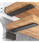 Heavy Duty Metal Floating Shelf Brackets