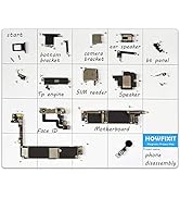 HowFixit Magnetic Project Mat — Organize Screws and Parts Safely Disassemble Your Electronics, La...