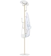 RRG Coat Rack Stand, Metal Coat Tree with Heavy Base 6 Welded Hooks, Cactus Shape Coat Stand for ...