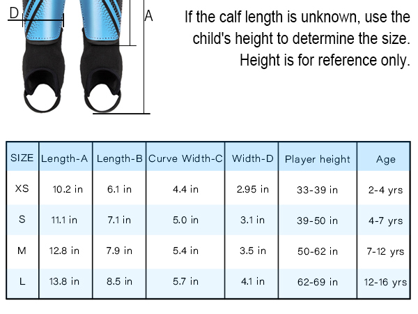 Size x-small to large