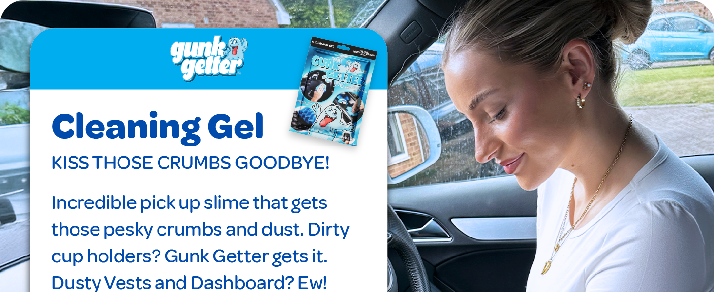 gunk getter cleaning gel car cleaning keyboard intricate objects dust