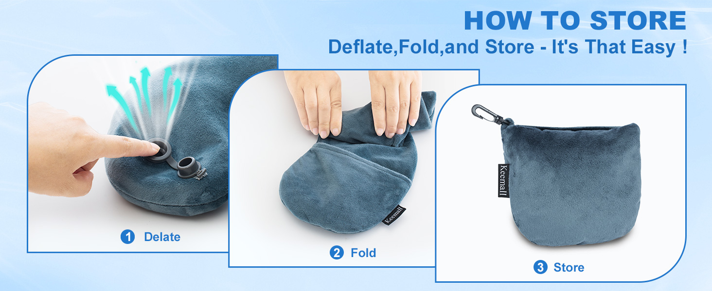 inflatable neck pillow for traveling on plane,neck pillow for traveling on plane