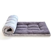 Flantree Thick Camping Sleeping Pad, Fluff Camping Cot Pads for Adult, Soft Sleeping Mat, Non-Sli...