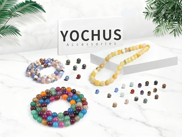 Agate stone beads