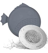 Sink Strainer with Stopper, Wokdada Revolutionary Clog-Free Food Catcher for Garbage Disposal