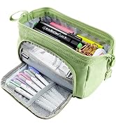Teskyer Big Capacity Pencil Case, Extra Large Pencil Pouch, Easy to Carry Pencil Bag for Students...