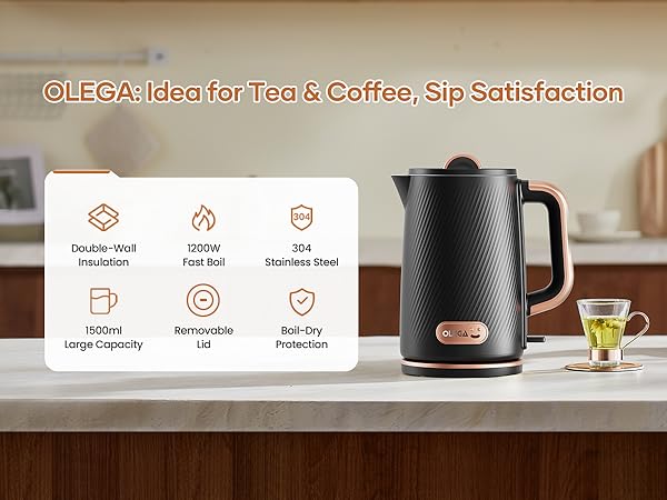 OLEGA Electric Kettle