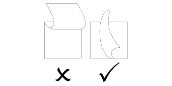 simple rule revised peel off way