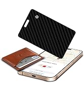 Vrebrey Wallet Tracker Card, Slim Rechargeable Bluetooth Item Locator, Smart Finder Compatible wi...