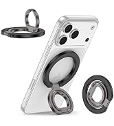 Magnetic Phone Ring Grip for Google Pixel 10 Pro Fold/10 Pro/10/9 Pro, Dual-Sided MagSafe Finger ...