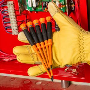 Insulated Precision Screwdriver Set is 1000V rated