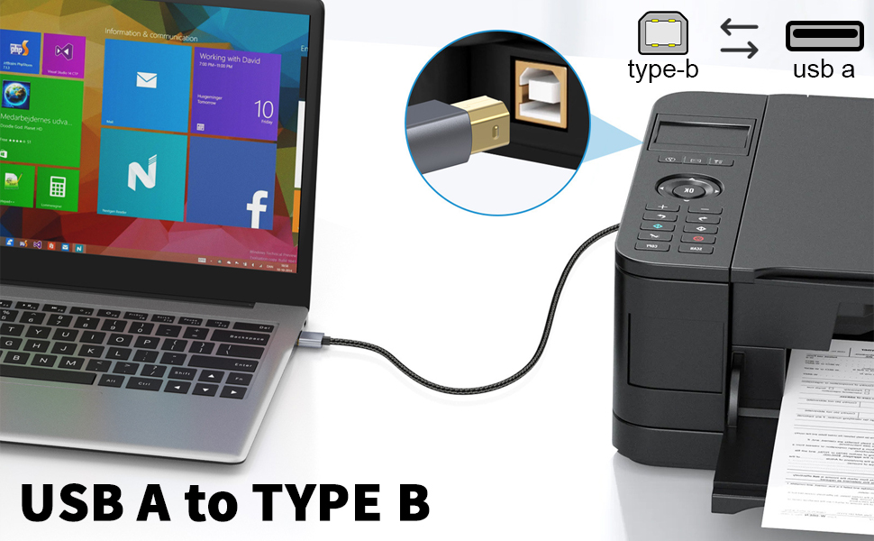 usb 2.0 to usb b cable