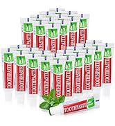 Travel Size Mini 0.176 oz Toothpaste Bulk, Disposable Mint Flavor Pocket Teeth Paste Small Essent...