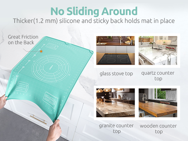 dough rolling mat
