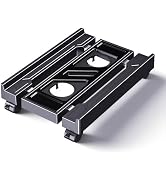 Adjustable Computer Tower Stand, Ventilated PC Stand for Floor, Mobile CPU Holder with 4 Caster W...