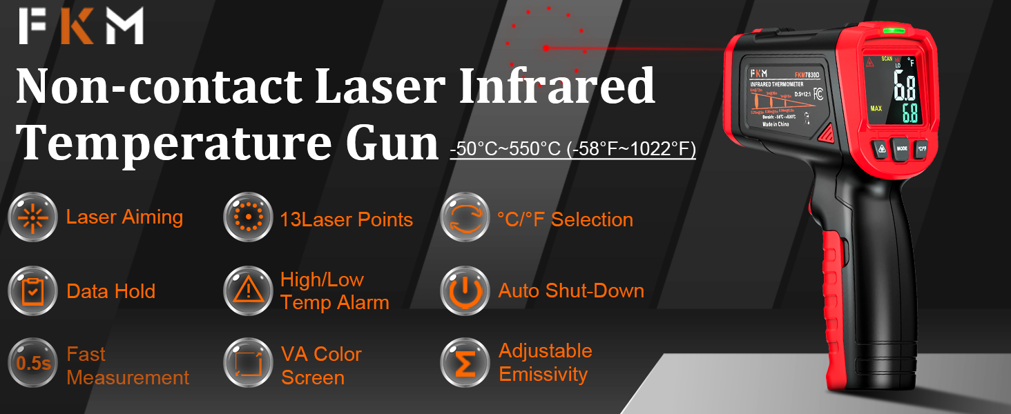infrared thermometer gun