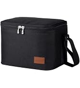 Aosbos Insulated Lunch Box for Men Women Leakproof Cooler Bag Reusable Lunch Tote Bag Adult Lunch...