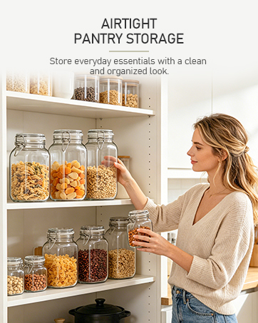 Glass Canisters