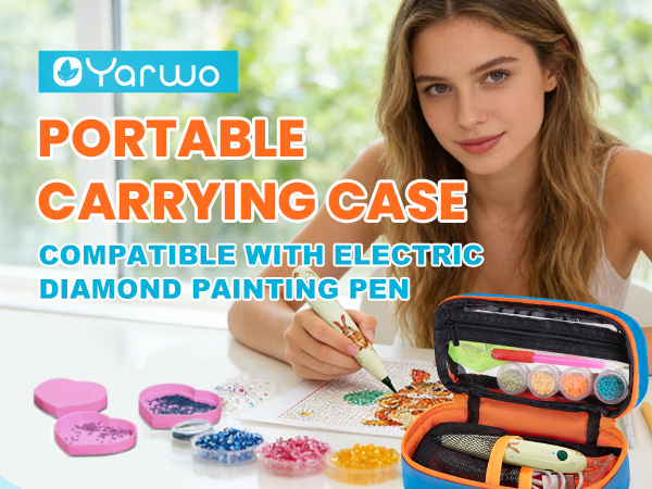 electric diamond painting pen case