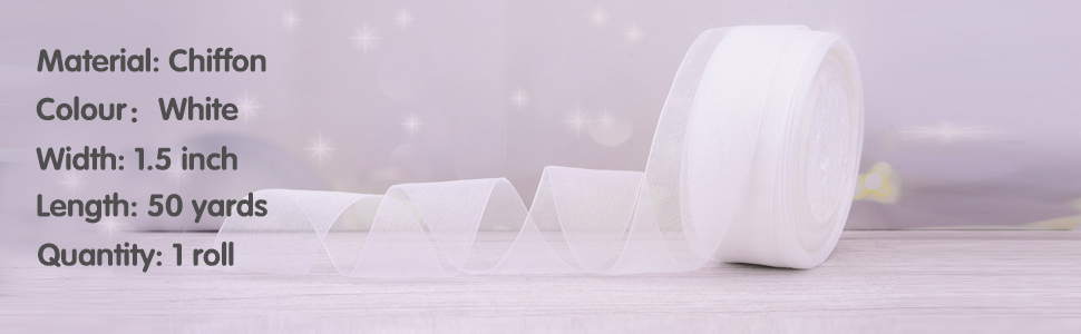 1.5 inch gift wrapping ribbon