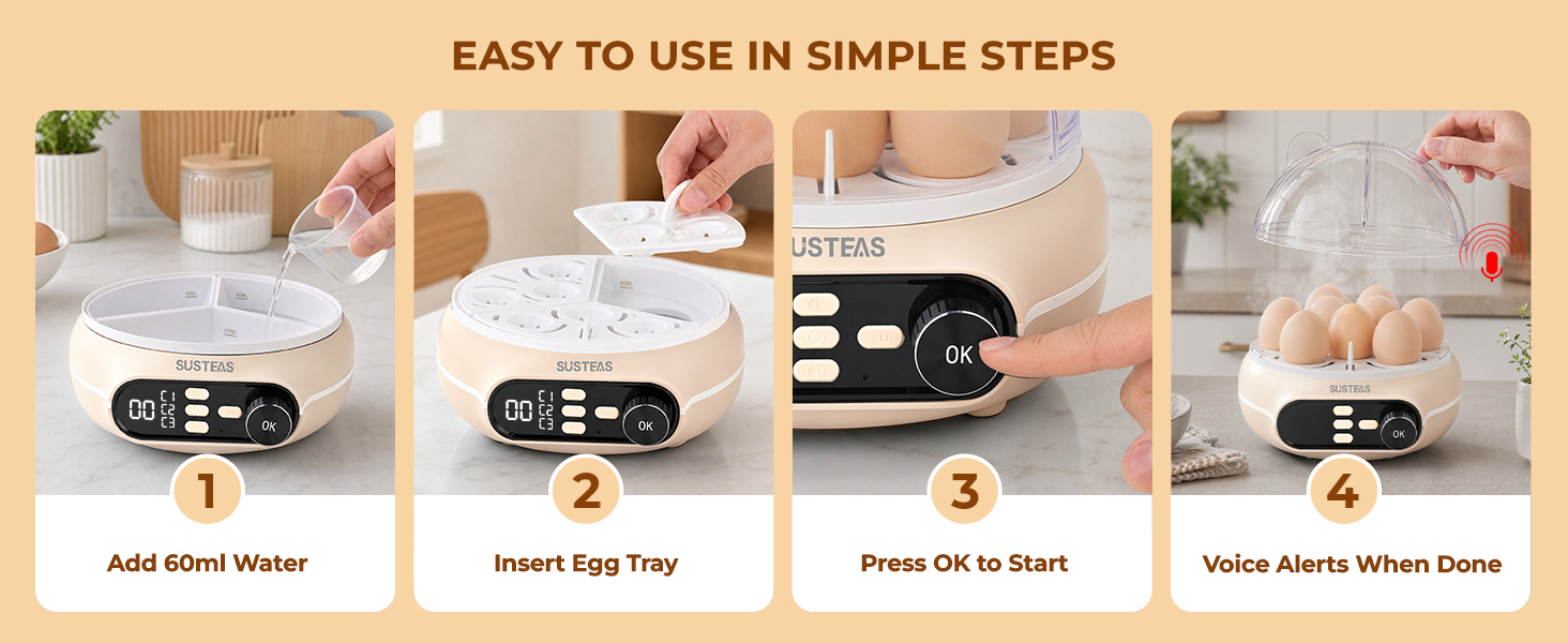 egg boiler for hard boiled eggs