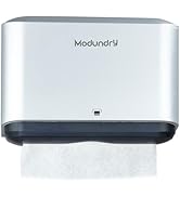 Paper Towel Dispensers Wall Mount: Adhesive Paper Towel Holder for Multifold/Z Fold, Single Sheet...