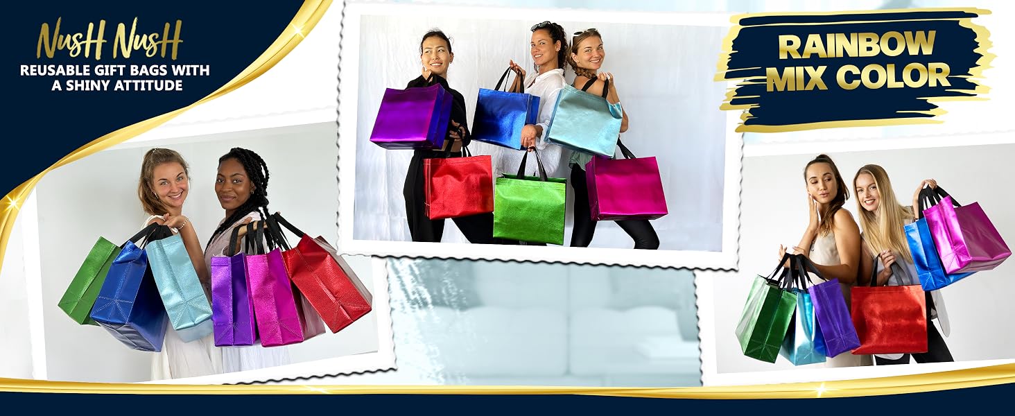 favor bags, goody bags, pink gift bags, bolsas de regalo, party gift bags, gift bags medium