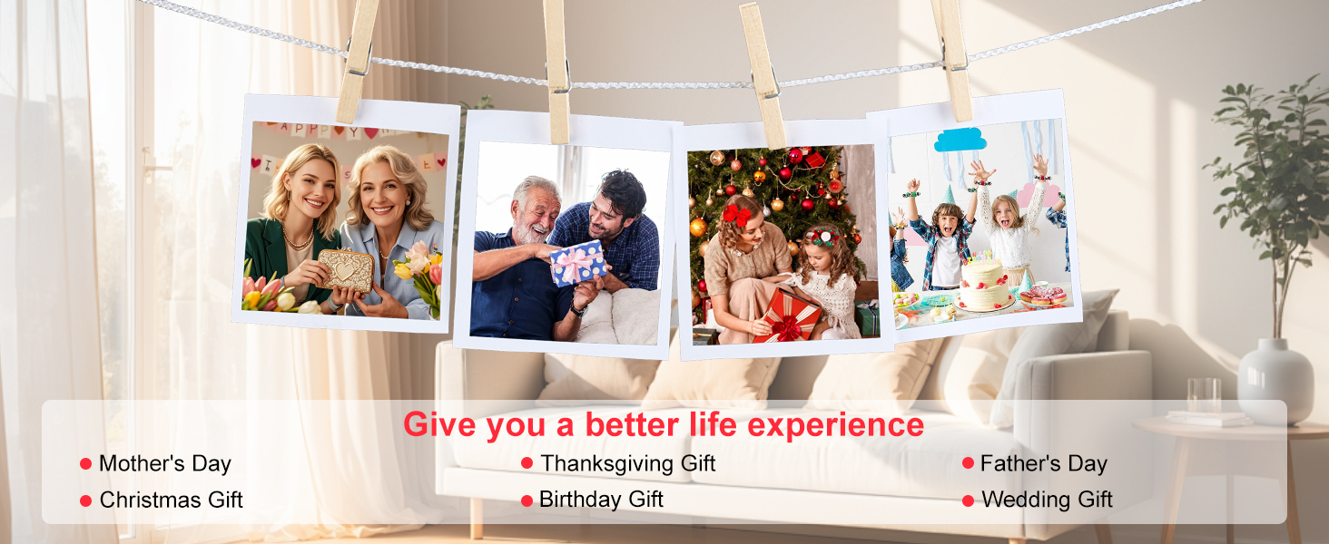 frameo white wifi digital picture frame 10.1 inch smart electronic load from phone for photos