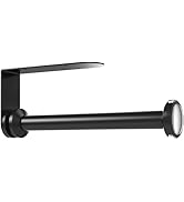 theaoo Paper Towel Holder Under Cabinet, One-Handed Tear Wall Mount Paper Towel Holder Dispenser ...