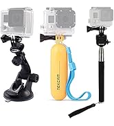 Action Camera Accessories Kit Compatible with Gopro Hero 13 12 11 10 9 8/AKASO EK7000/Brave 4/Bra...