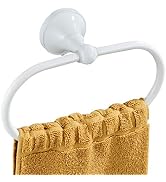 Flybath Oval Towel Ring Antique Brass Hanger Hand Towel Holder for Bathroom Kitchen Accessories W...