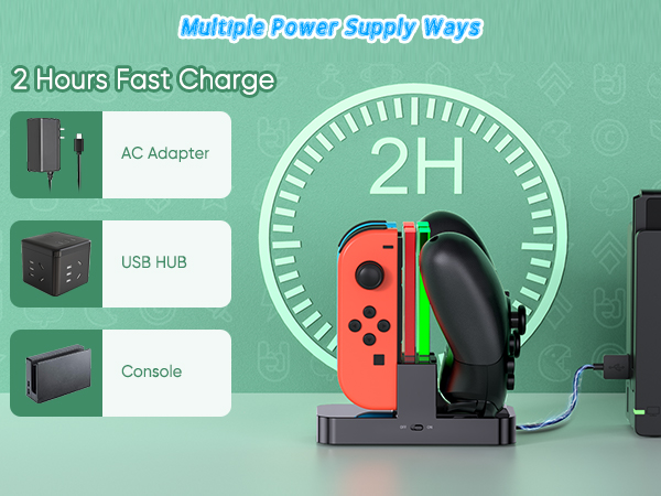 nintendo switch charger controller