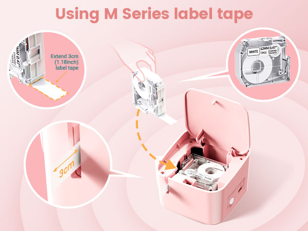 m960 label maker tape