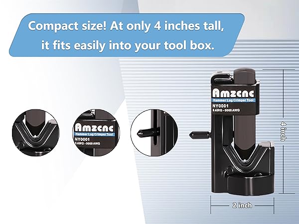 Hammer Lug Crimper Tool