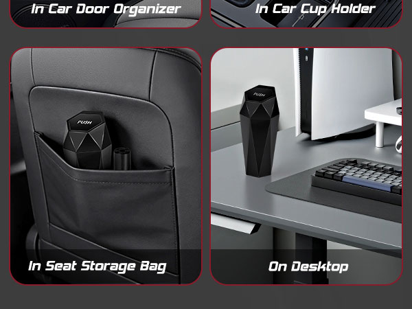 car trash bin