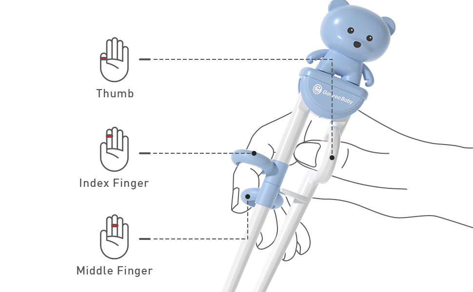 kids chopsticks useage