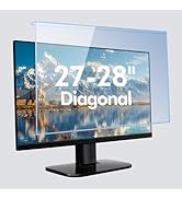 BSPROTE 27-28 Inch Blue Light Filter for Computer Monitor, Computer Screen Blue Light Blocker Pan...